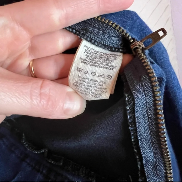 Free People Blue Denim High Waist Stretch Bell Bottoms, Women’s Size 30 - Picture 10 of 10